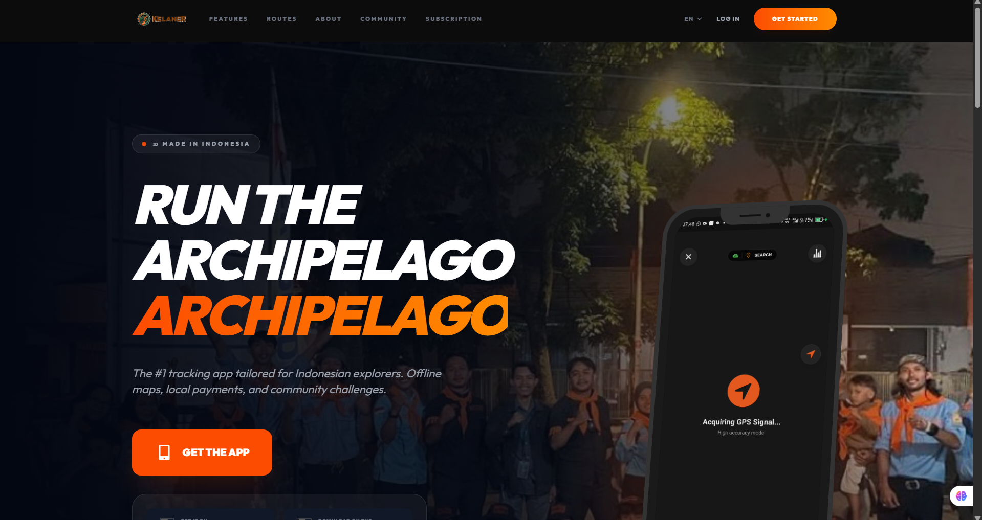 Kelaner (Kelana runner, Kelana explorer, Kelana Adventure)